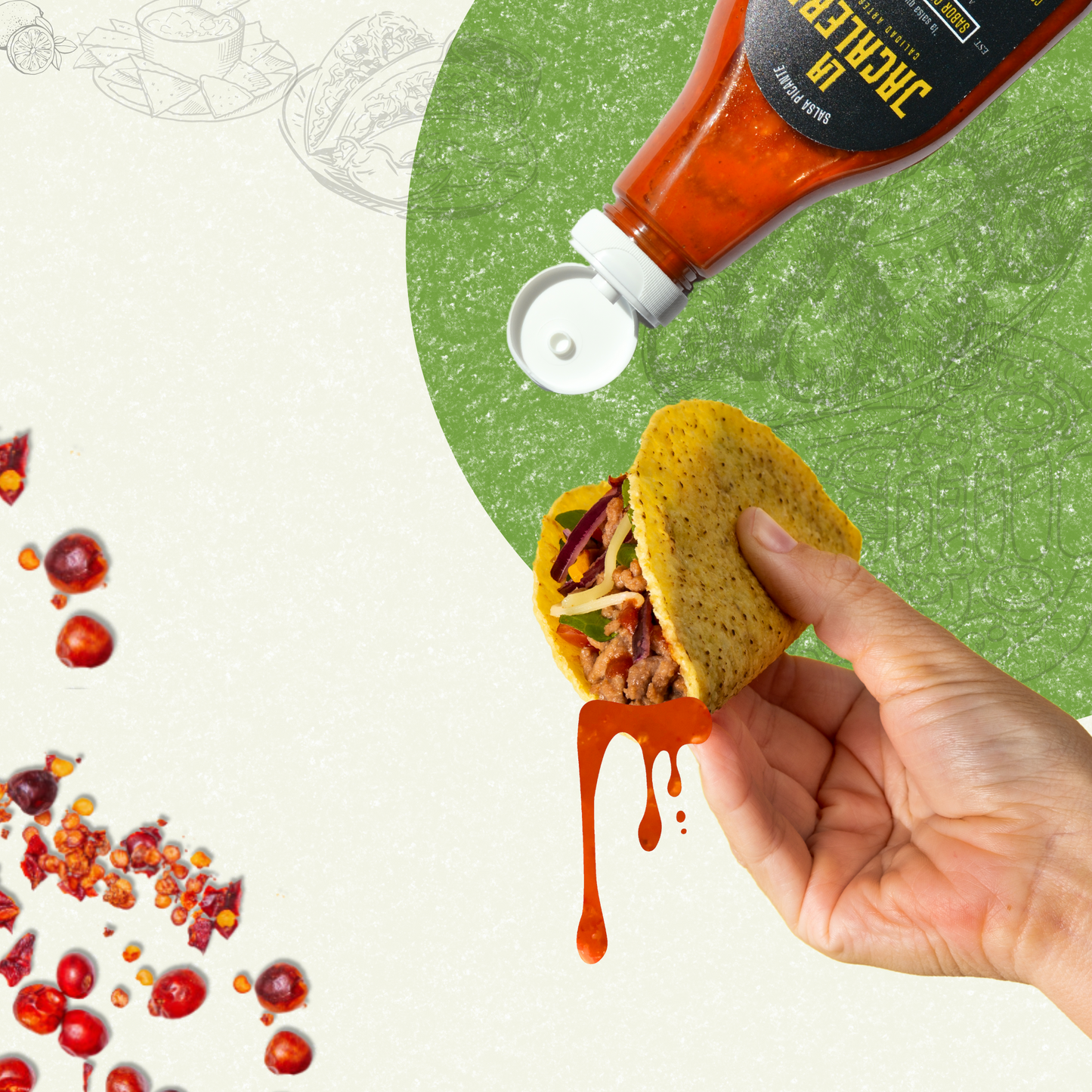 Hot Sauce La Jacalera (6 pcs) FREE SHIPPING